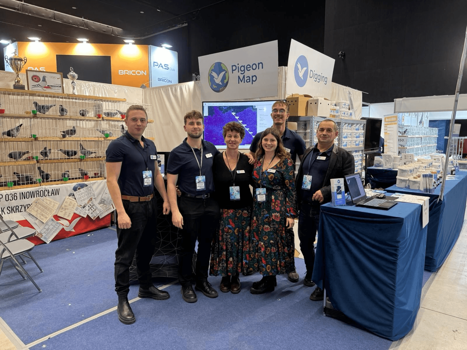The Pigeon Map team